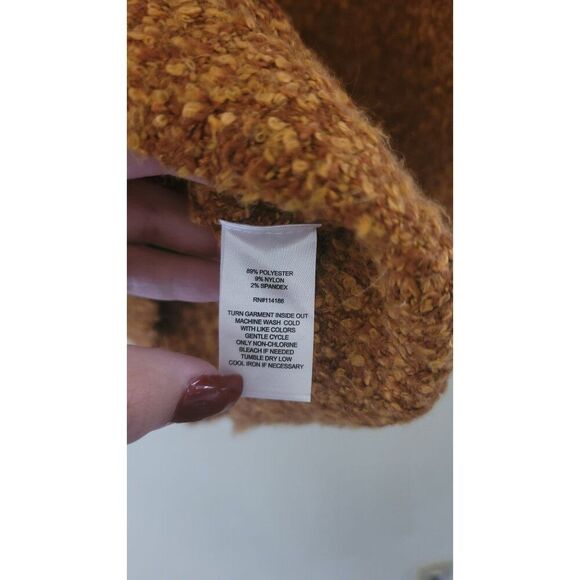 Retrology Plush Soft Ginger Root Pullover Sweater Size 2X NWT - Picture 5 of 5